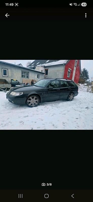 Usata Saab 9-5 177 CV (130 kW) 2003 Nero Station wagon