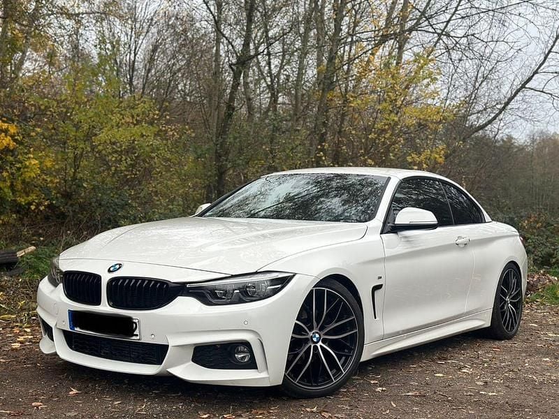 Weiß Gebraucht 2019 BMW 420 M Sport Cabrio | 29.000 € (Teuer) - Bild 1/4