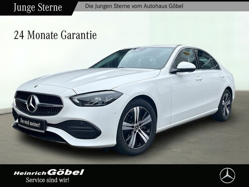 Polarweiß Gebraucht 2024 Mercedes C200 Avantgarde Limousine | 42.900 € (Teuer) - Bild 1/4