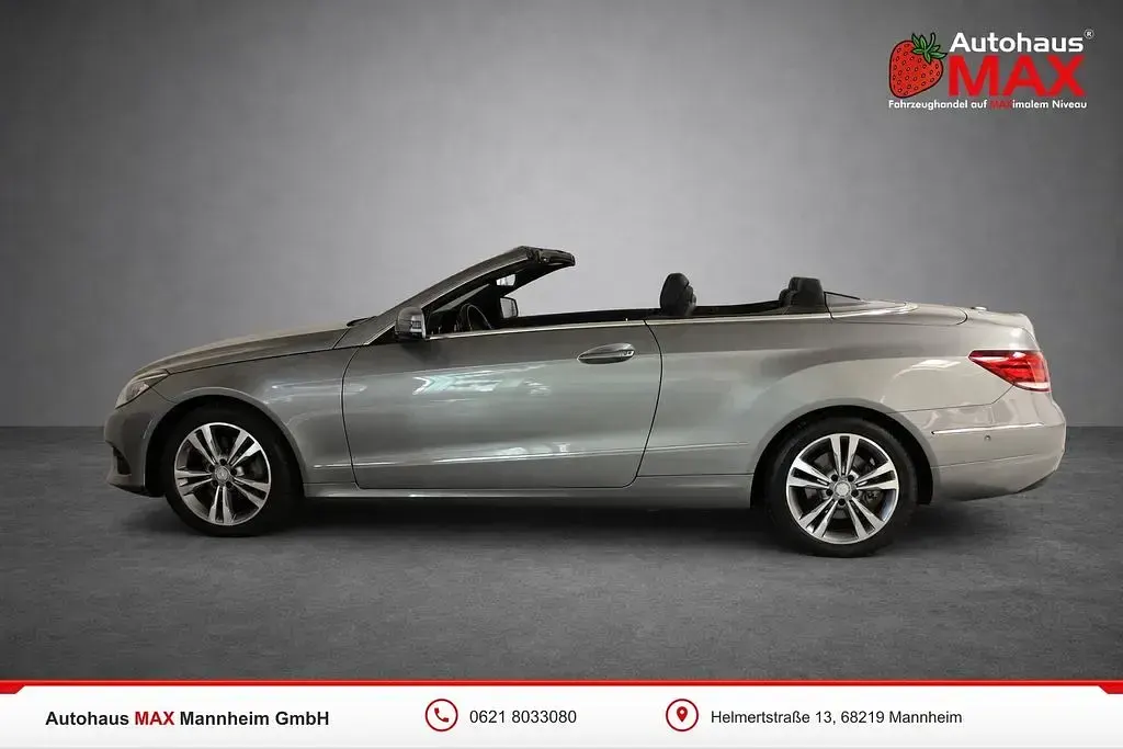 Gebraucht Mercedes E250 204 PS (150 kW) 2013 Silber Cabrio
