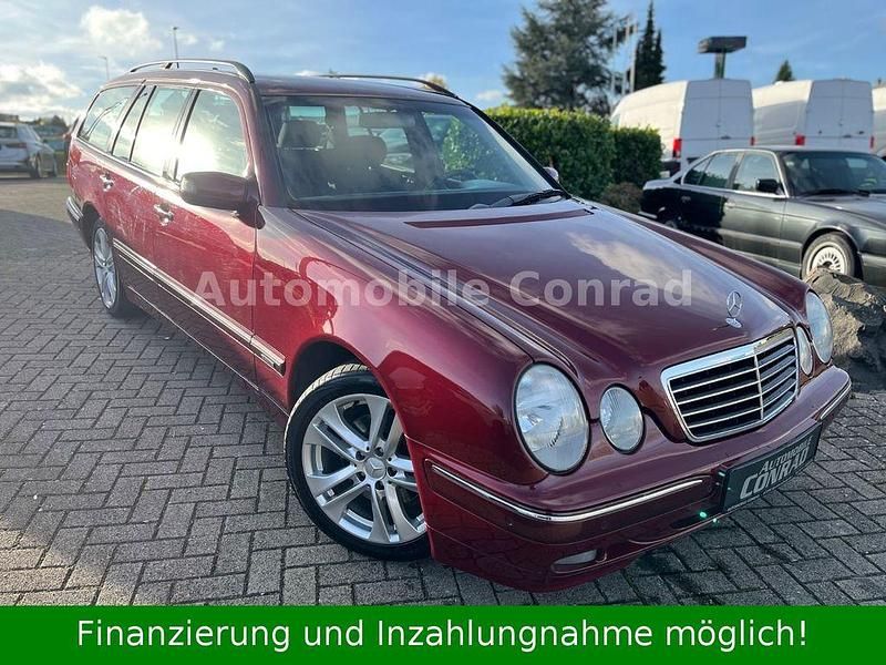 Rot Gebraucht 1999 Mercedes E270 Elegance Limousine | 3.900 € (Superpreis) - Bild 1/4