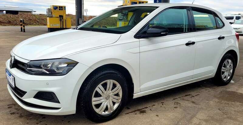 Pure white Gebraucht 2019 VW Polo Trendline Kleinwagen | 12.990 € (Fairer Preis) - Bild 1/4