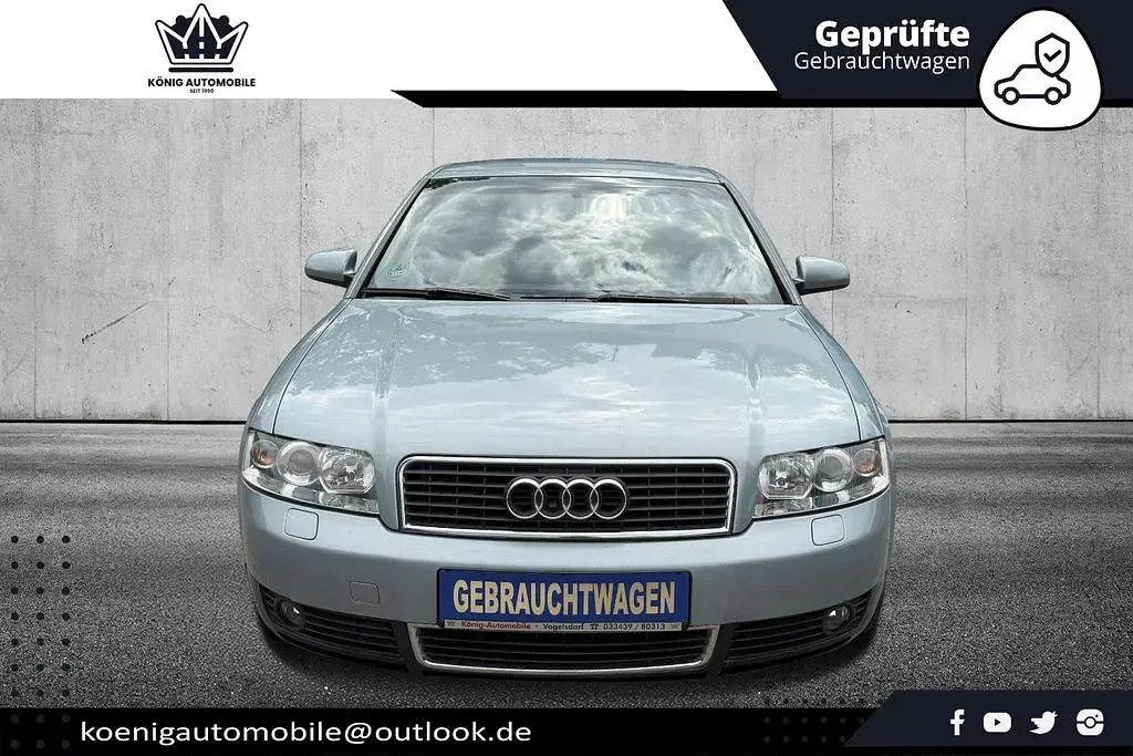 Gebraucht Audi A4 170 PS (125 kW) 2002 Kristallblau metallic Limousine