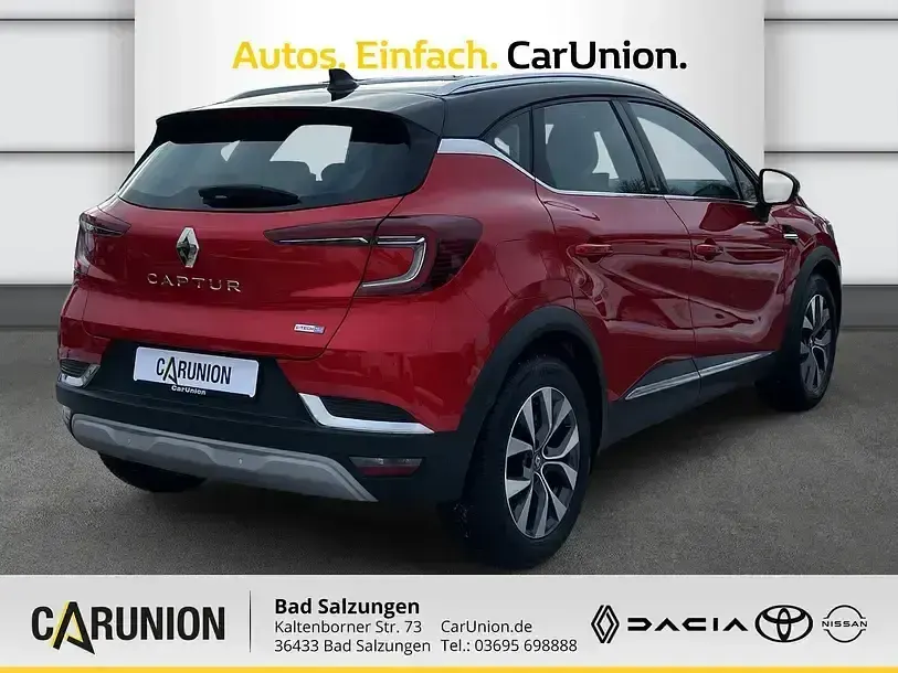 Gebraucht Renault Captur Intens 158 PS (116 kW) 2021 Rot nnp + schwarz gne SUV