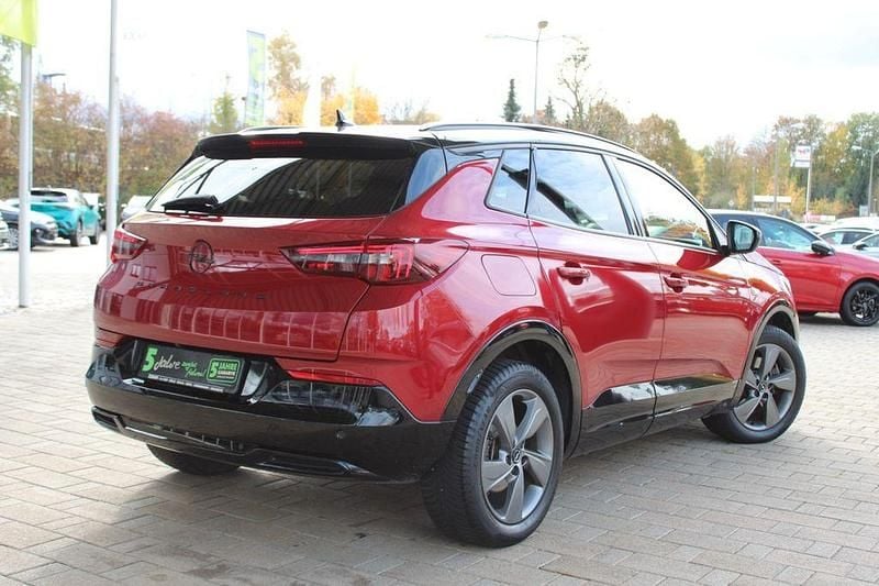 Gebraucht Opel Grandland X GS Line 224 PS (164 kW) 2022 Rubin rot / dach schwarz SUV
