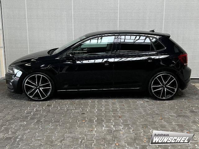 Gebraucht VW Polo Comfortline 116 PS (85 kW) 2019 Schwarz Kleinwagen