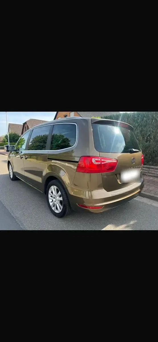 Gebraucht Seat Alhambra 150 PS (110 kW) 2010 Braun Van / Kleinbus