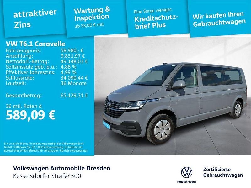 Pure grey Gebraucht 2024 VW T6.1 Comfortline Van | 58.980 € - Bild 1/4