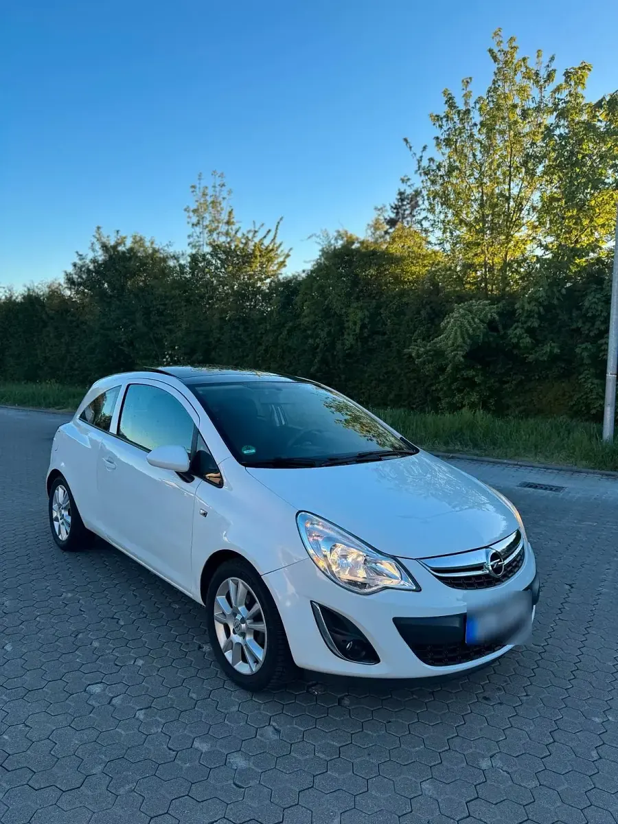 Usata Opel Corsa 69 CV (50 kW) 2013 Bianco Utilitaria