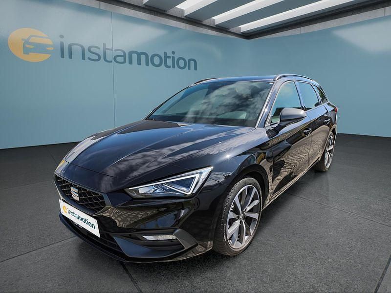 Schwarz Gebraucht 2022 Seat Leon Kombi | 20.449 € (Etwas zu teuer) - Bild 1/4