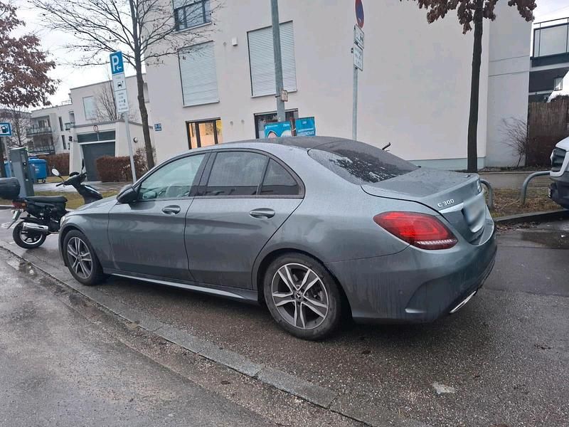 Gebraucht Mercedes C300 AMG 2019 Grau Limousine