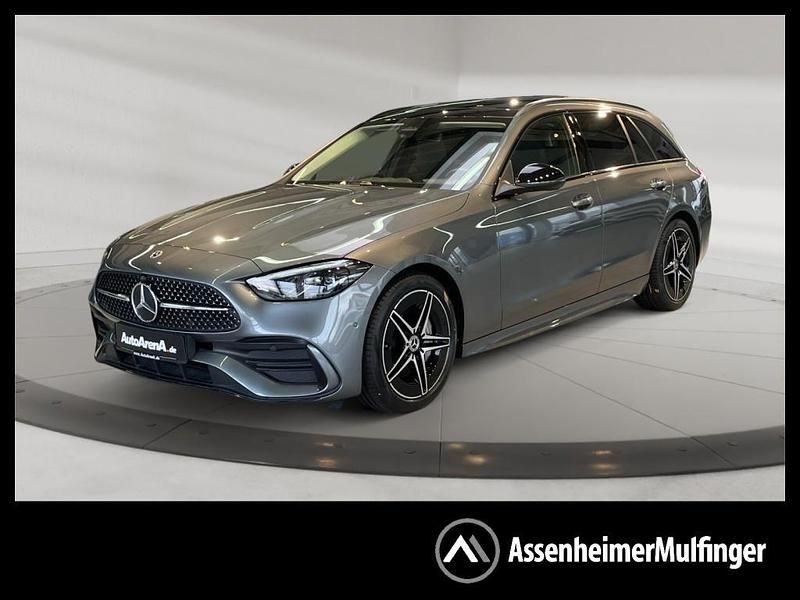 Grau Gebraucht 2024 Mercedes C180 AMG Limousine | 36.819 € (Fairer Preis) - Bild 1/4
