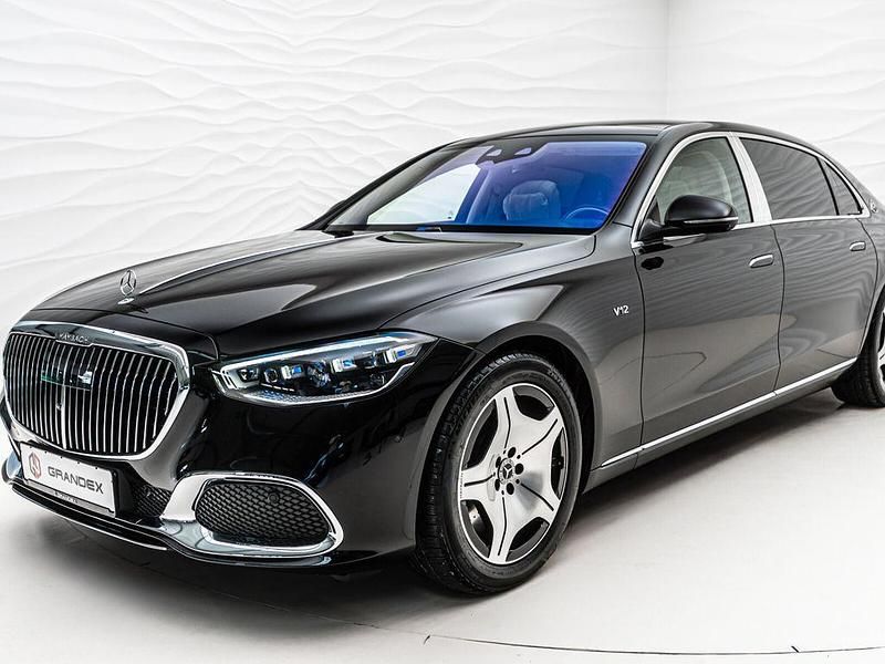 Schwarz Neu 2025 Mercedes S680 Maybach Limousine | 446.250 € - Bild 1/4