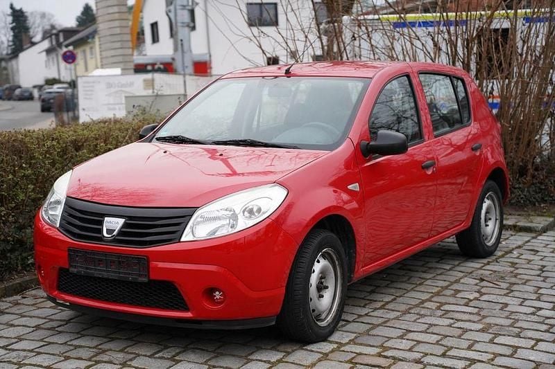 Schwarz Gebraucht 2009 Dacia Sandero Lauréate Limousine | 1.450 € (Guter Preis) - Bild 1/4