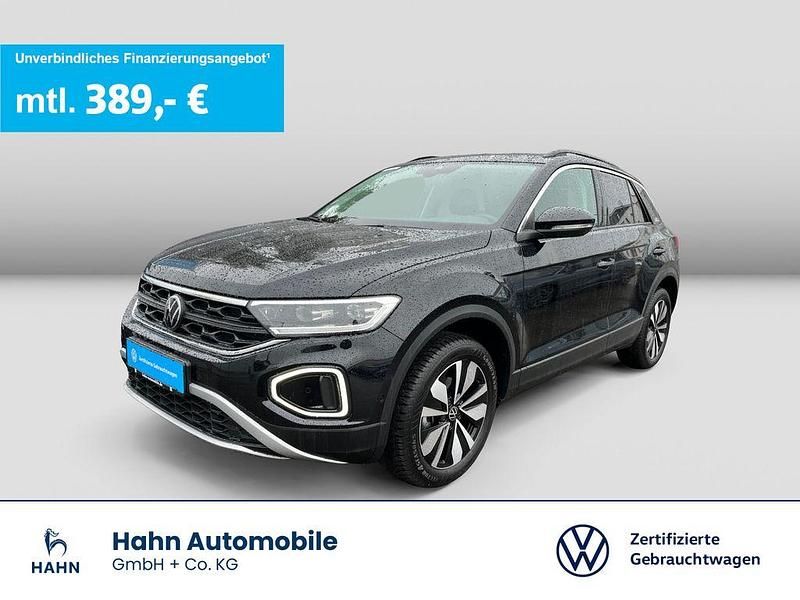 Schwarz Gebraucht 2024 VW T-Roc Goal SUV | 25.260 € (Superpreis) - Bild 1/3