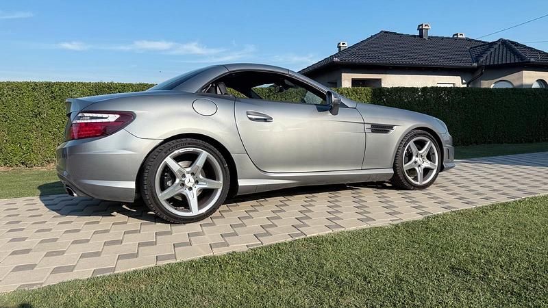 Gebraucht Mercedes SLK200 220 PS (161 kW) 2012 Grau Cabrio