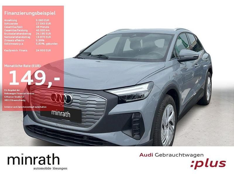 Grau Gebraucht 2023 Audi Q4 e-tron Comfort SUV | 24.920 € (Superpreis) - Bild 1/4