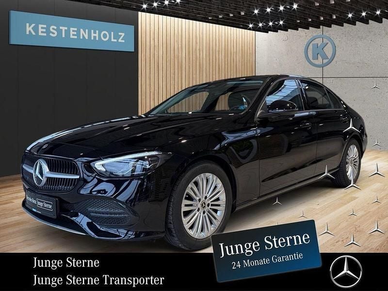 Schwarz Gebraucht 2024 Mercedes C200 Limousine | 36.840 € (Superpreis) - Bild 1/4