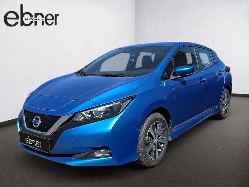 Gebraucht Nissan Leaf Acenta 110 kW (150 PS) 2021 Blau Kleinwagen