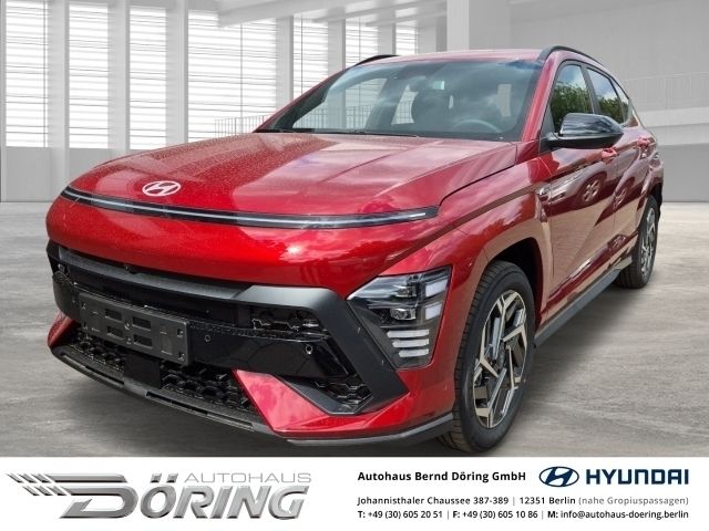Atlas white / sol Gebraucht 2023 Hyundai Kona N Performance SUV | 37.480 € (Fairer Preis) - Bild 1/4