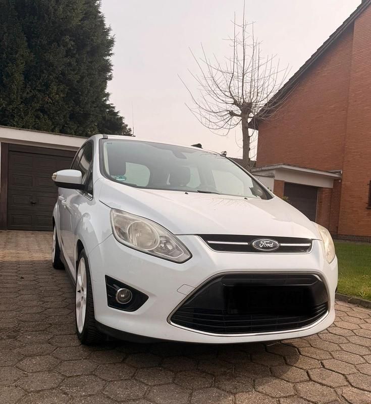 Gebraucht Ford Grand C-Max Titanium 109 PS (80 kW) 2012 Weiß Van / Kleinbus