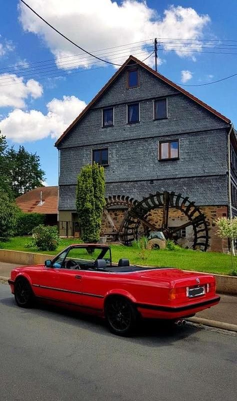 Gebraucht BMW 320 Cabriolet 129 PS (94 kW) 1988 Rot Cabrio