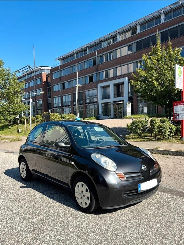Schwarz Gebraucht 2004 Nissan Micra Kleinwagen | 1.250 € (Fairer Preis) - Bild 1/4