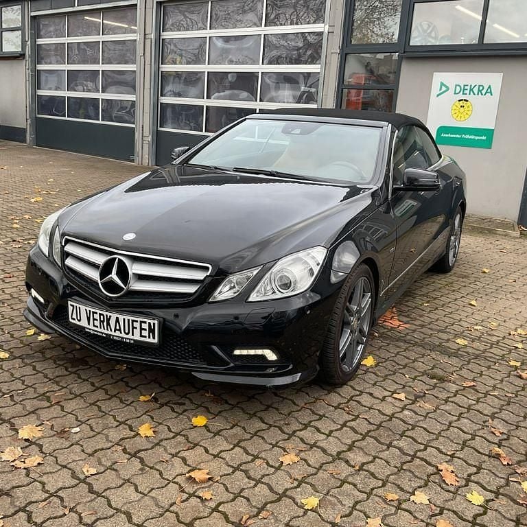 Second-hand Mercedes E350 292 CP (214 kW) 2009 Negru Cabrio