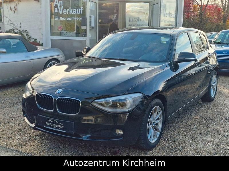 Schwarz Gebraucht 2013 BMW 118 Advantage Kleinwagen | 10.490 € (Fairer Preis) - Bild 1/4