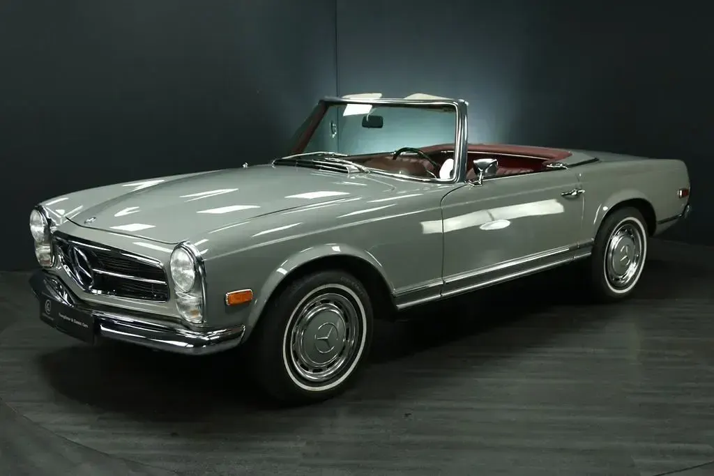 Gebraucht Mercedes 250 150 PS (110 kW) 1968 Arabergrau 124 Cabrio