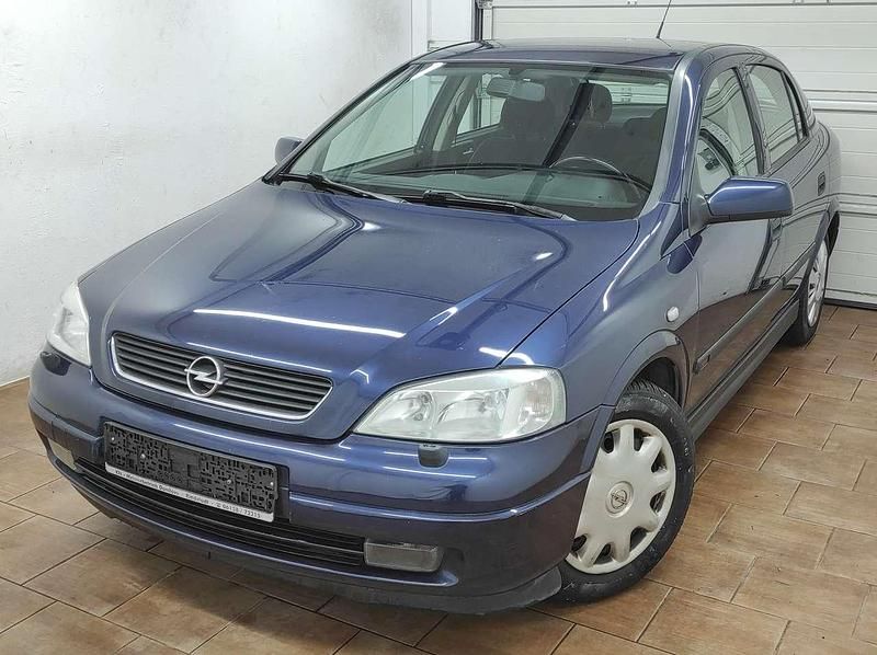 Gebraucht Opel Astra 116 PS (85 kW) 2000 Blau Kleinwagen