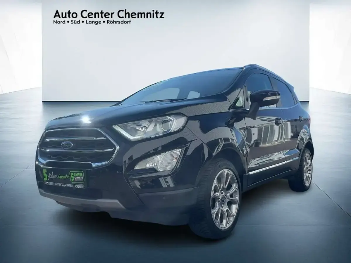 Gebraucht Ford Ecosport Titanium X 140 PS (102 kW) 2019 Iridiumschwarz metallic SUV