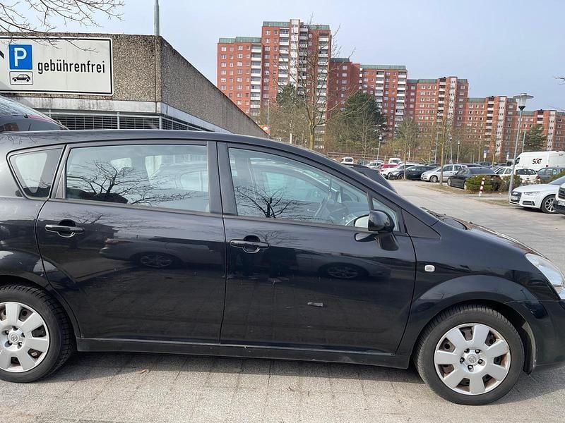 Gebraucht Toyota Corolla Verso 110 PS (80 kW) 2008 Schwarz Van / Kleinbus