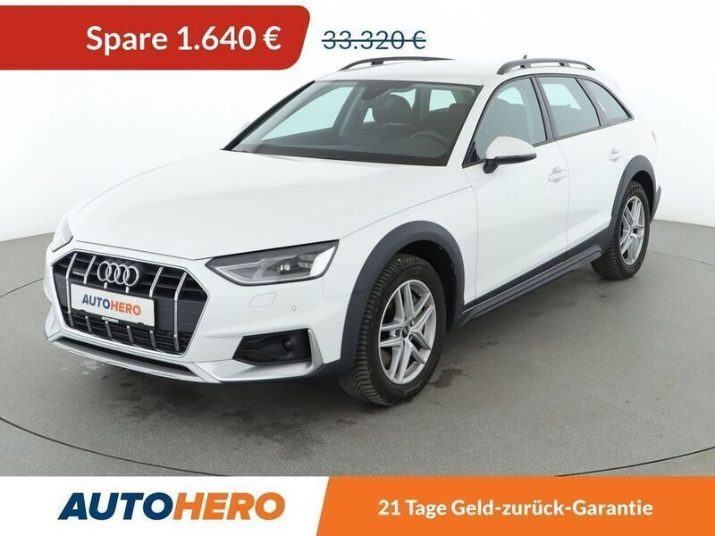 Weiß Gebraucht 2021 Audi A4 Allroad Kombi | 31.050 € (Superpreis) - Bild 1/3