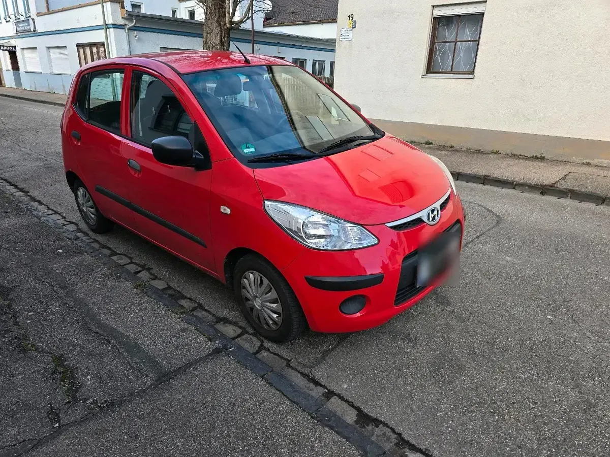 Usata Hyundai i10 67 CV (49 kW) 2009 Rosso Utilitaria