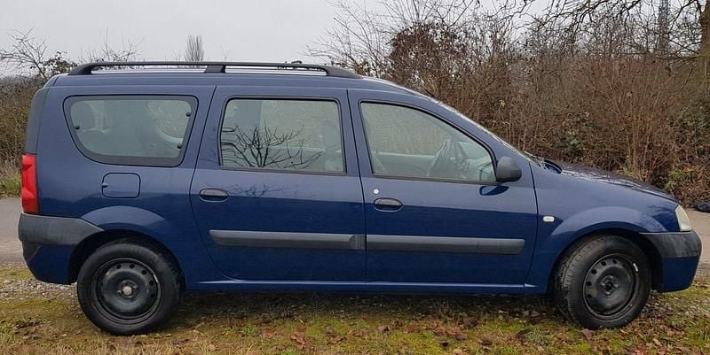 Blau Gebraucht 2008 Dacia Logan MCV Ambiance Kombi | 2.222 € (Fairer Preis) - Bild 1/4
