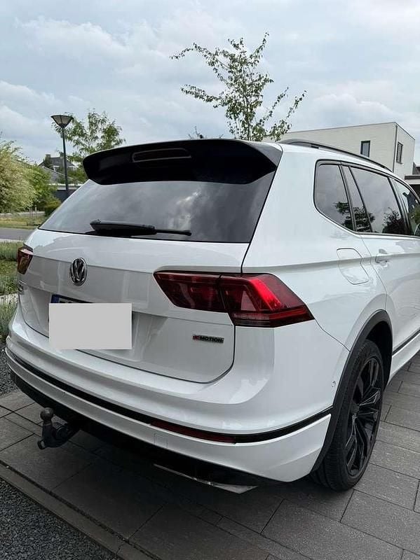 Gebraucht VW Tiguan Allspace Highline 200 PS (147 kW) 2021 Weiß SUV