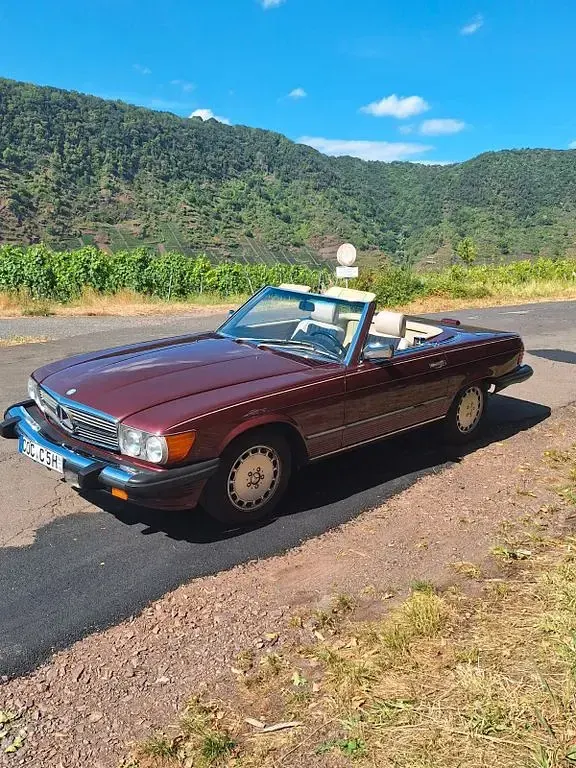 Gebraucht Mercedes 560 231 PS (169 kW) 1986 Rot Cabrio