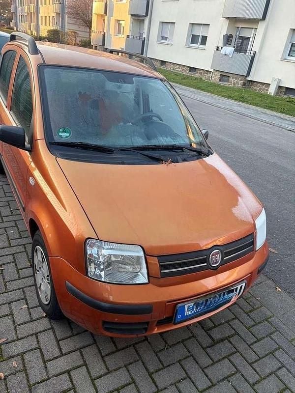 Orange samba/new batik Gebraucht 2008 Fiat Panda Dynamic Kleinwagen | 2.390 € (Guter Preis) - Bild 1/4