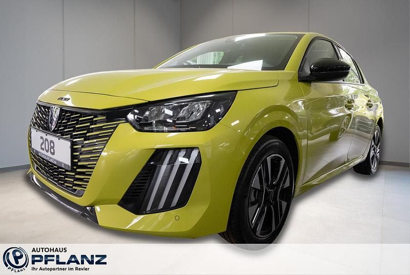 Gelb Gebraucht 2025 Peugeot 208 Allure Kleinwagen | 21.090 € (Teuer) - Bild 1/4