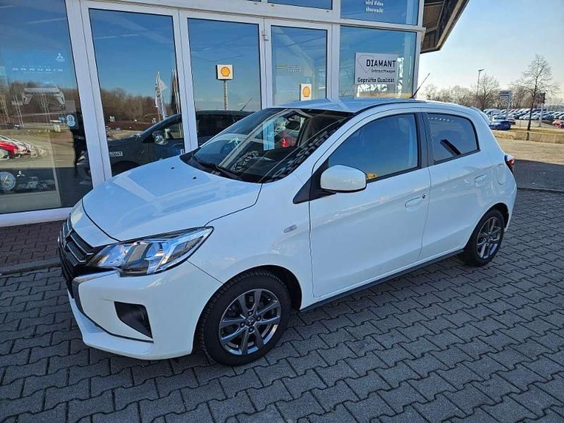 Gebraucht Mitsubishi Space Star Select+ 71 PS (52 kW) 2023 Islandweiß Kleinwagen