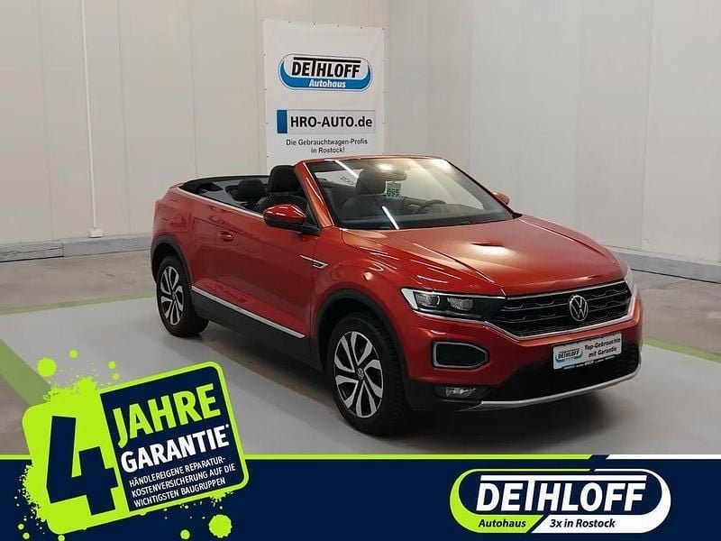 Gebraucht VW T-Roc Cabriolet Active 150 PS (110 kW) 2021 Rot Cabrio