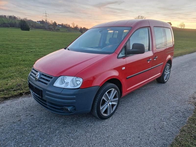 Rot Gebraucht 2008 VW Caddy Van / Kleinbus | 2.790 € (Superpreis) - Bild 1/4