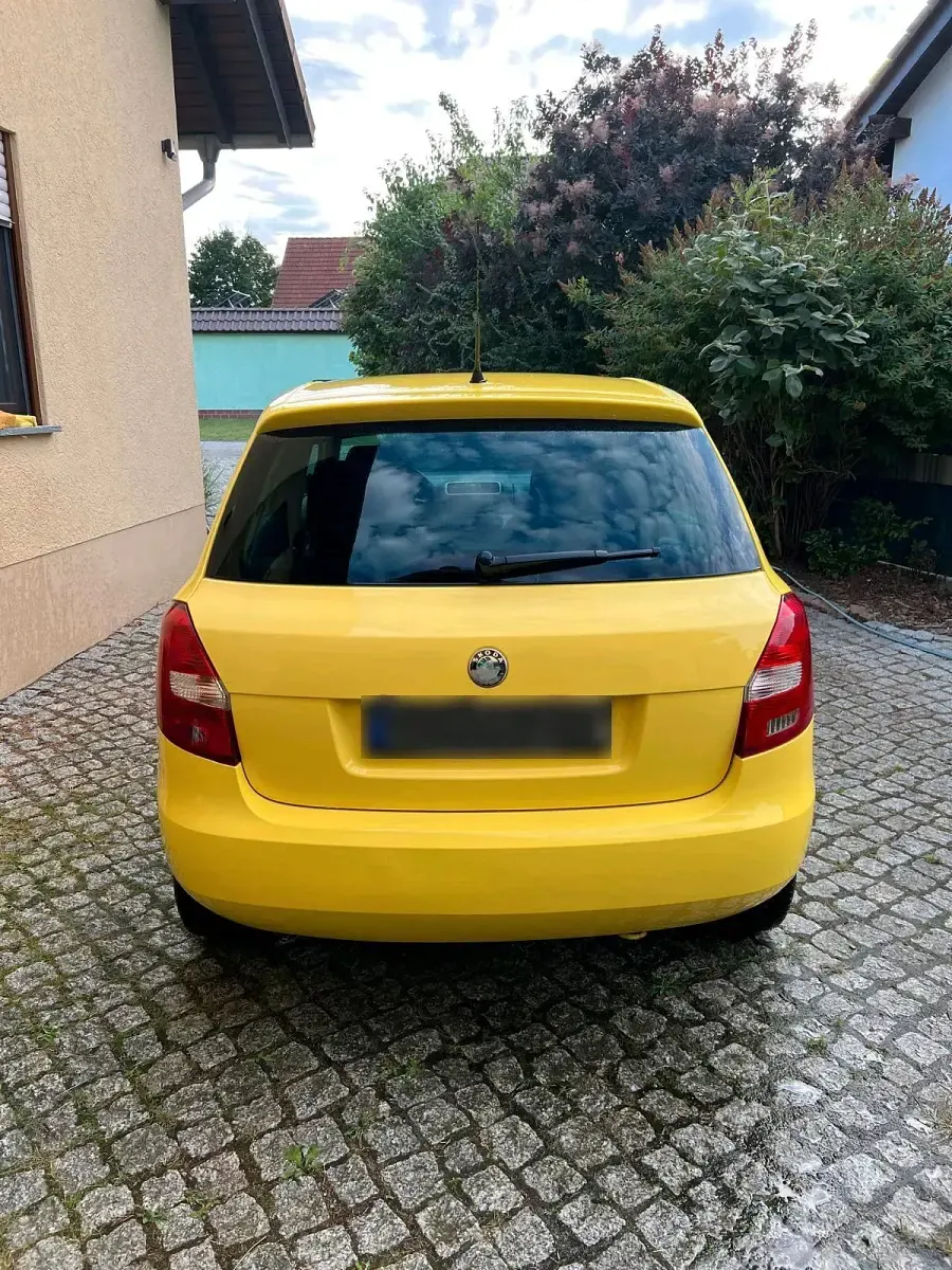 Gebraucht Skoda Fabia 70 PS (51 kW) 2007 Gelb Kombi