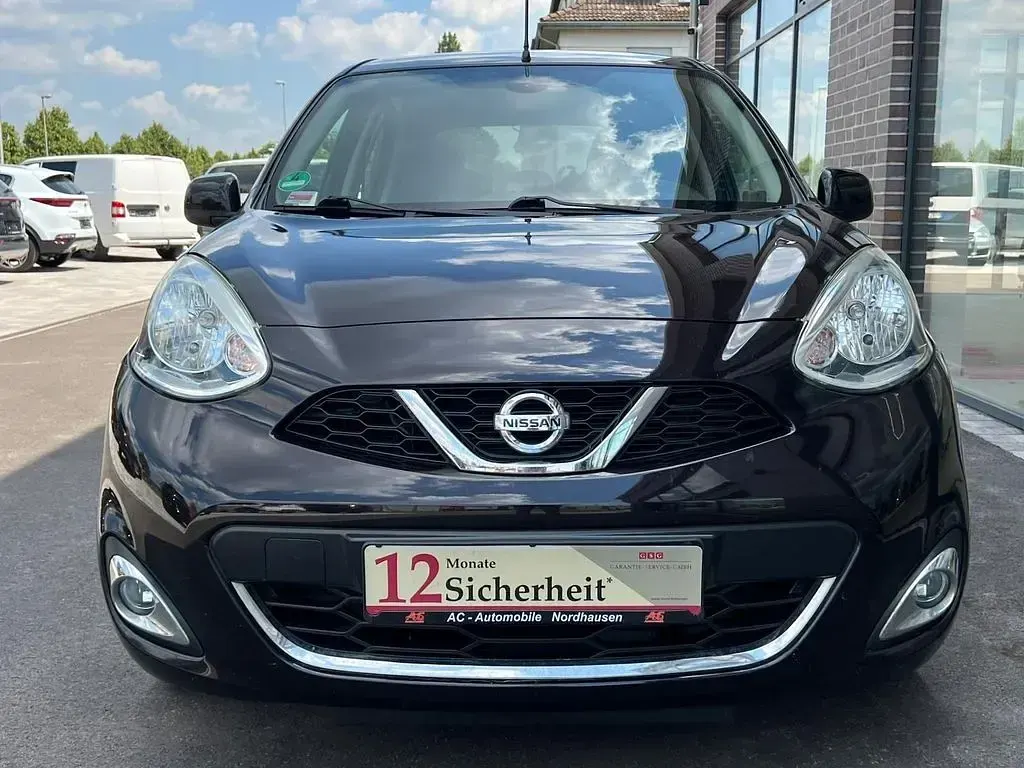 Gebraucht Nissan Micra Acenta 98 PS (72 kW) 2014 Schwarz Kleinwagen