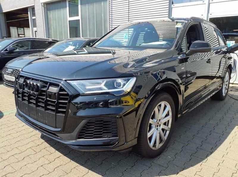 Schwarz Gebraucht 2022 Audi Q7 S-Line SUV | 49.980 € (Superpreis) - Bild 1/4