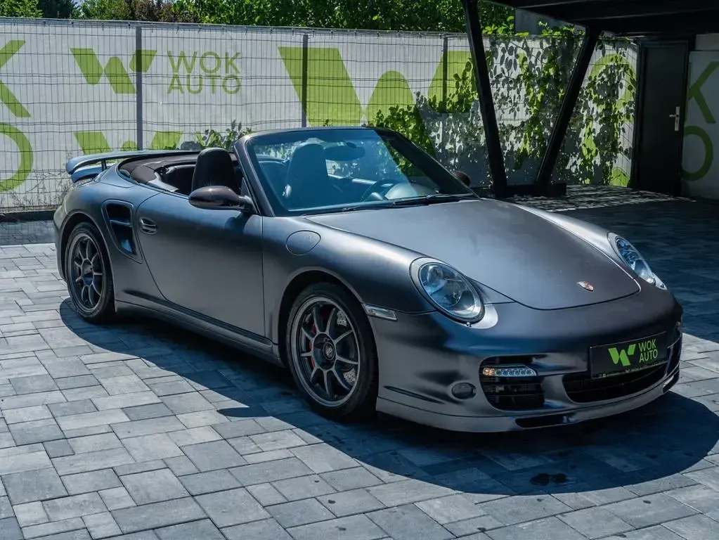 Gebraucht Porsche 911 Turbo Cabriolet 480 PS (353 kW) 2008 Grau Cabrio