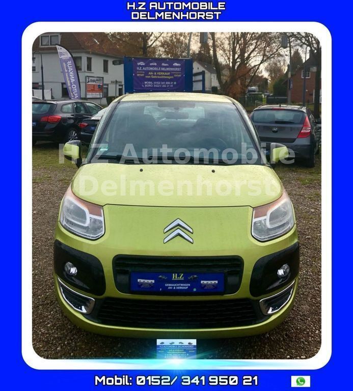 Gelb Gebraucht 2009 Citroën C3 Picasso Tendance Van / Kleinbus | 4.690 € (Fairer Preis) - Bild 1/4