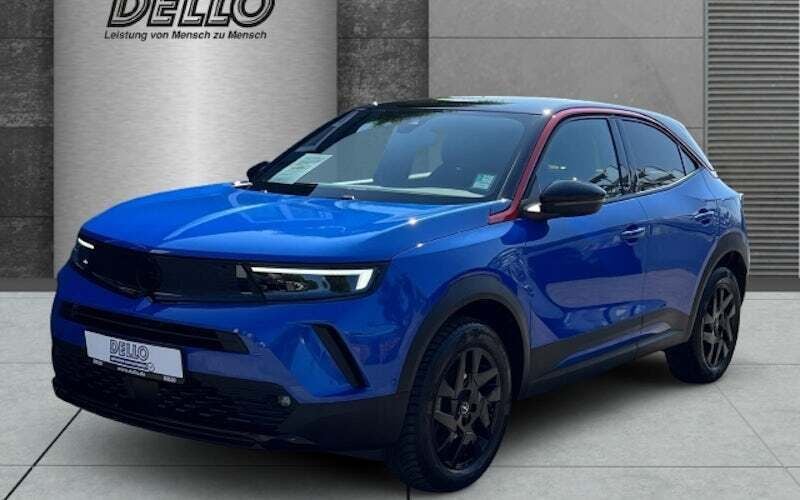 Blau Gebraucht 2022 Opel Mokka GS Line SUV | 19.990 € (Superpreis) - Bild 1/4
