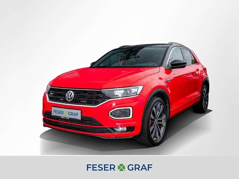 Rot Gebraucht 2020 VW T-Roc Sportline SUV | 19.490 € (Guter Preis) - Bild 1/4
